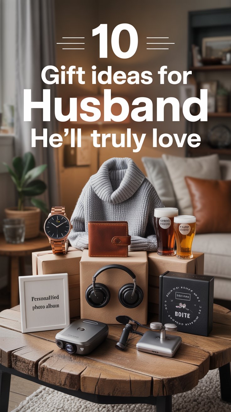 10 Thoughtful Gift Ideas for Husband He’ll Truly Love