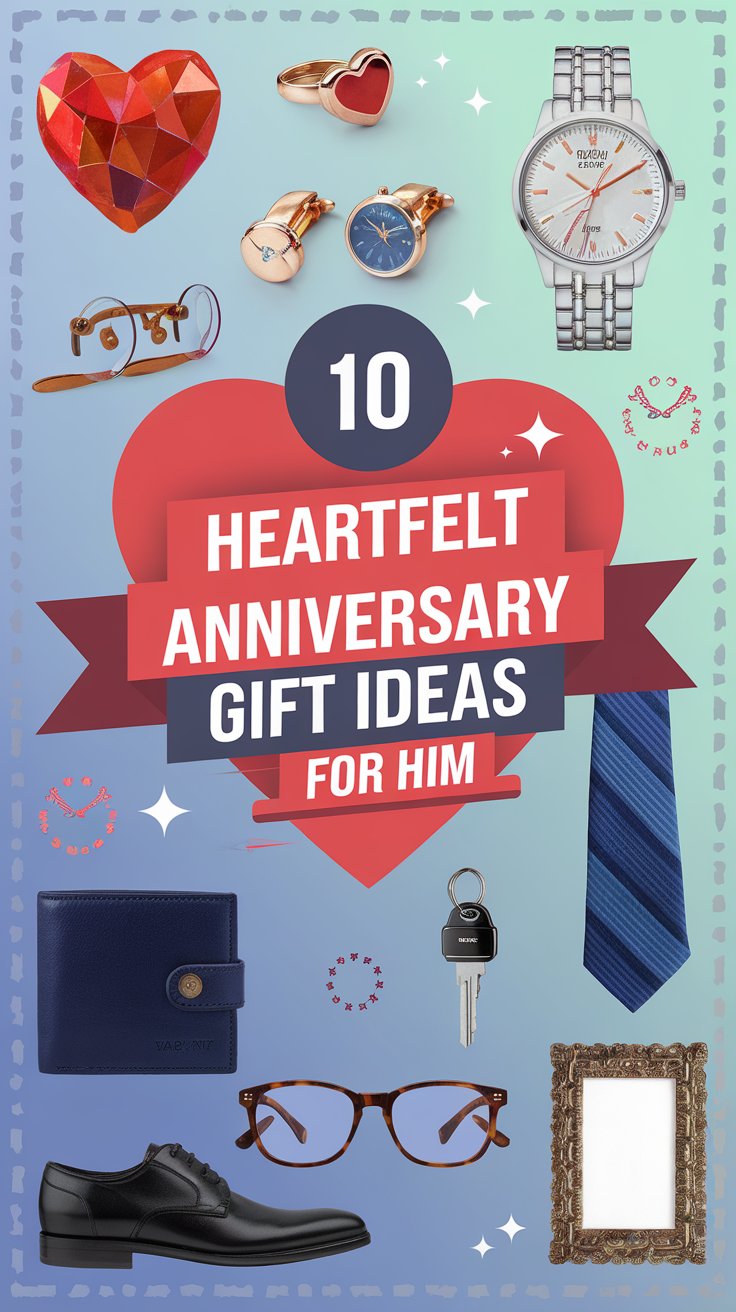 10 Heartfelt Anniversary Gift Ideas for Him That Show Your Love
