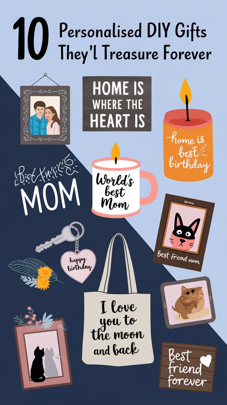 10 Heartfelt Personalised DIY Gifts They’ll Treasure Forever