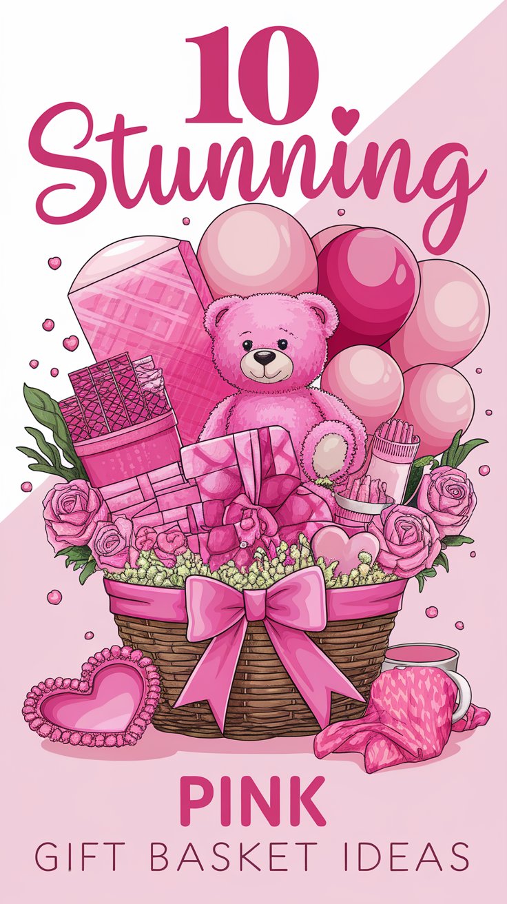 10 Stunning Pink Gift Basket Ideas to Delight Any Recipient